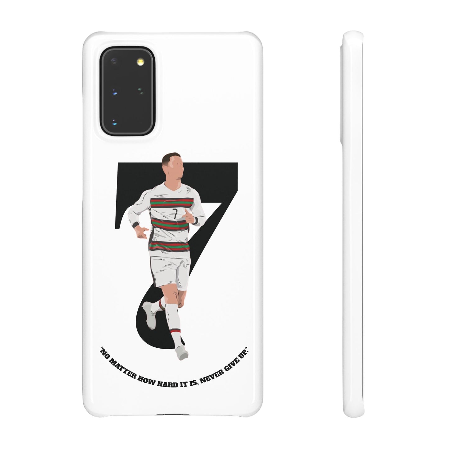 Cristiano Ronaldo White Phone Case