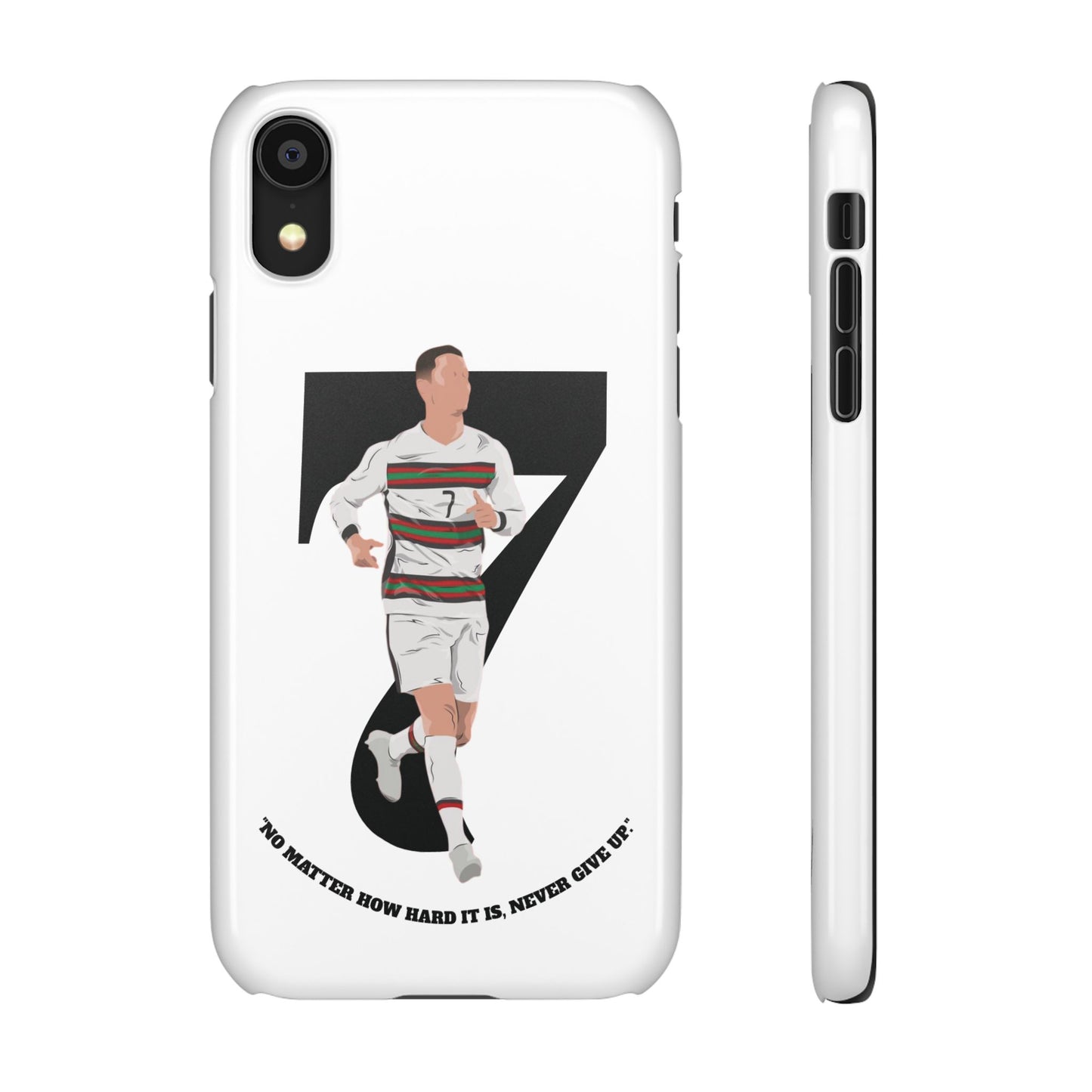 Cristiano Ronaldo White Phone Case