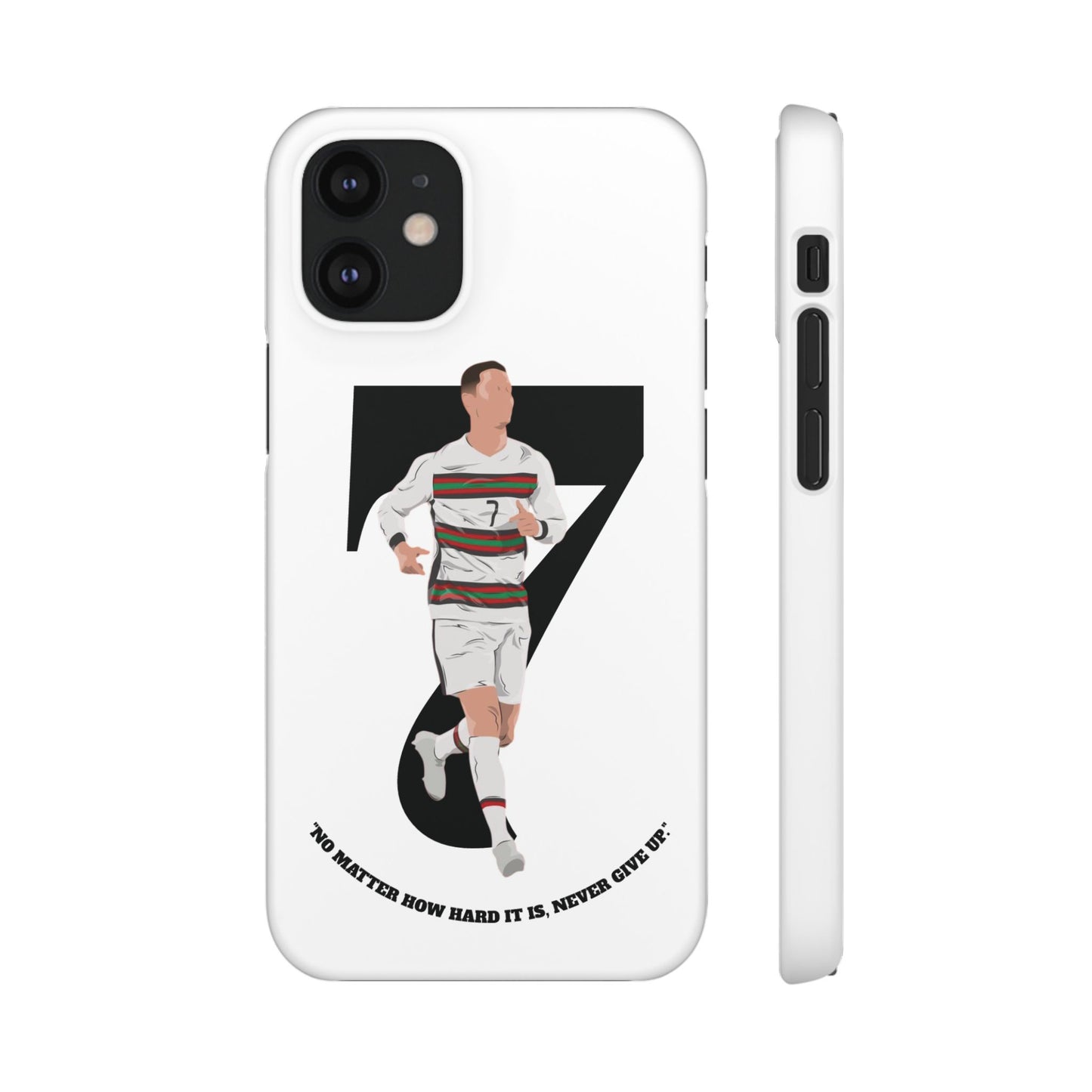 Cristiano Ronaldo White Phone Case