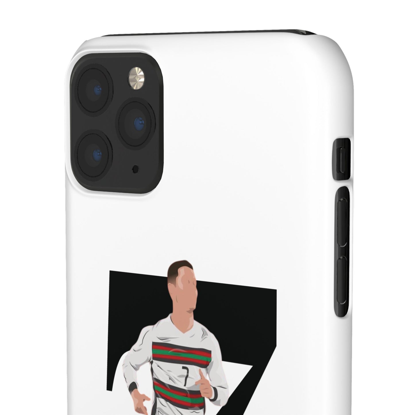 Cristiano Ronaldo White Phone Case