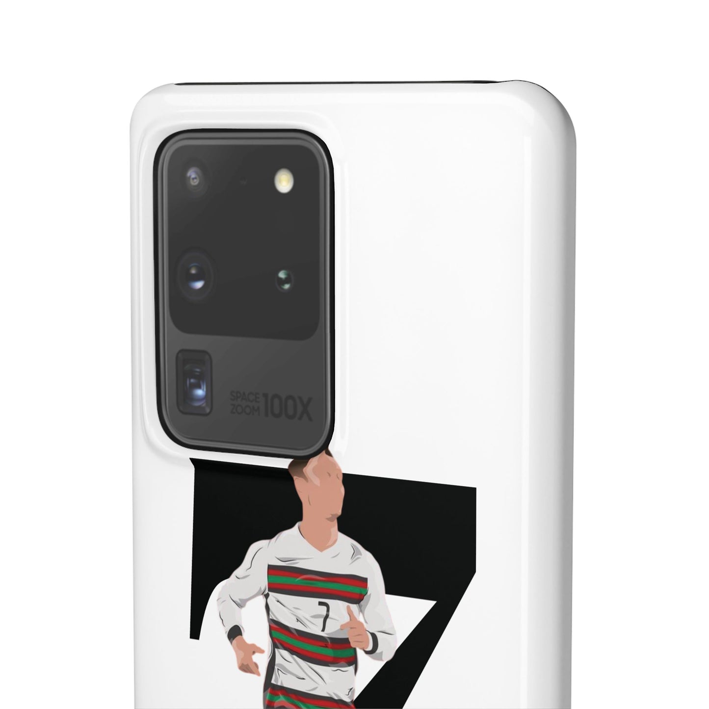 Cristiano Ronaldo White Phone Case