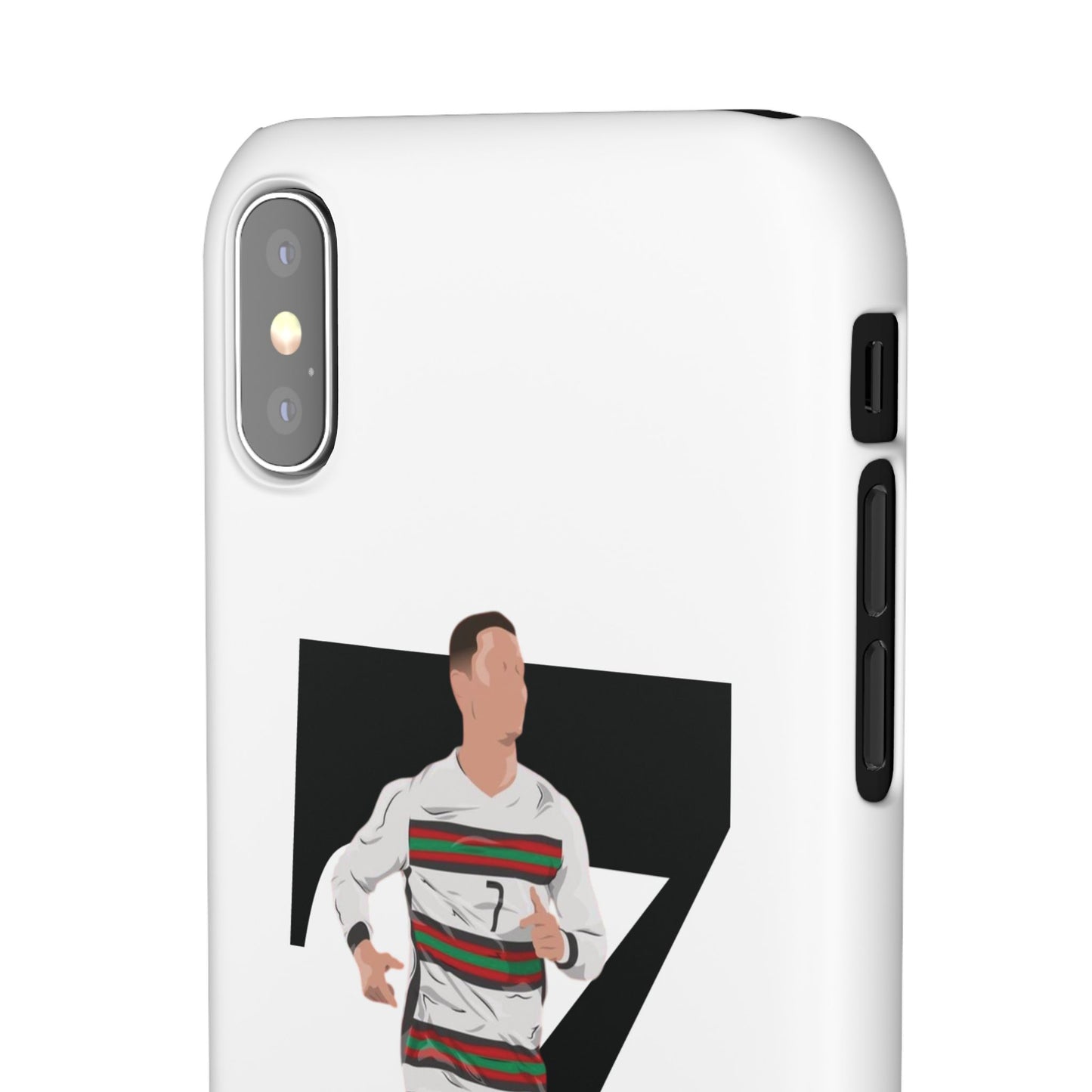 Cristiano Ronaldo White Phone Case