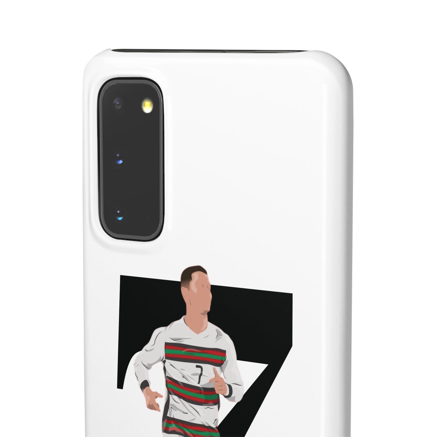 Cristiano Ronaldo White Phone Case