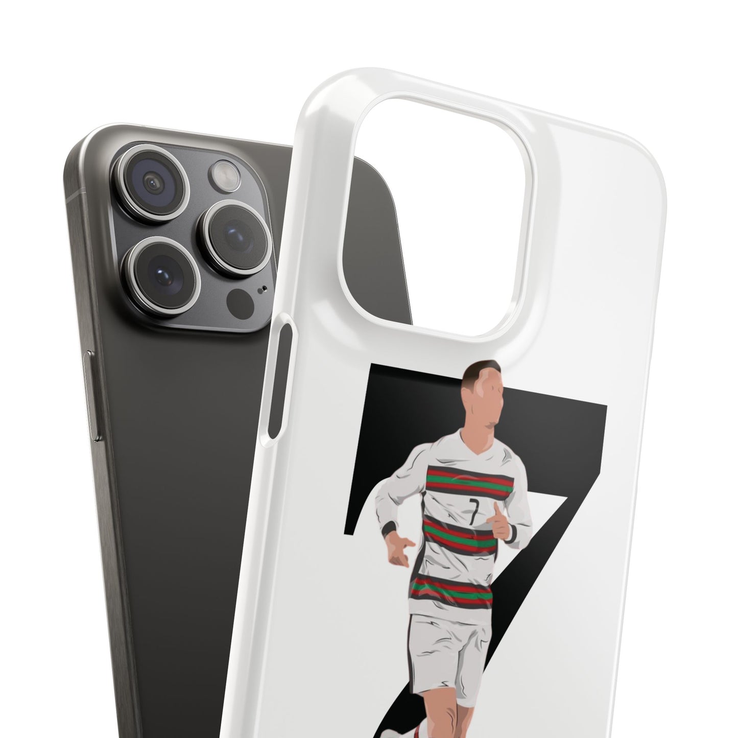 Cristiano Ronaldo White Phone Case