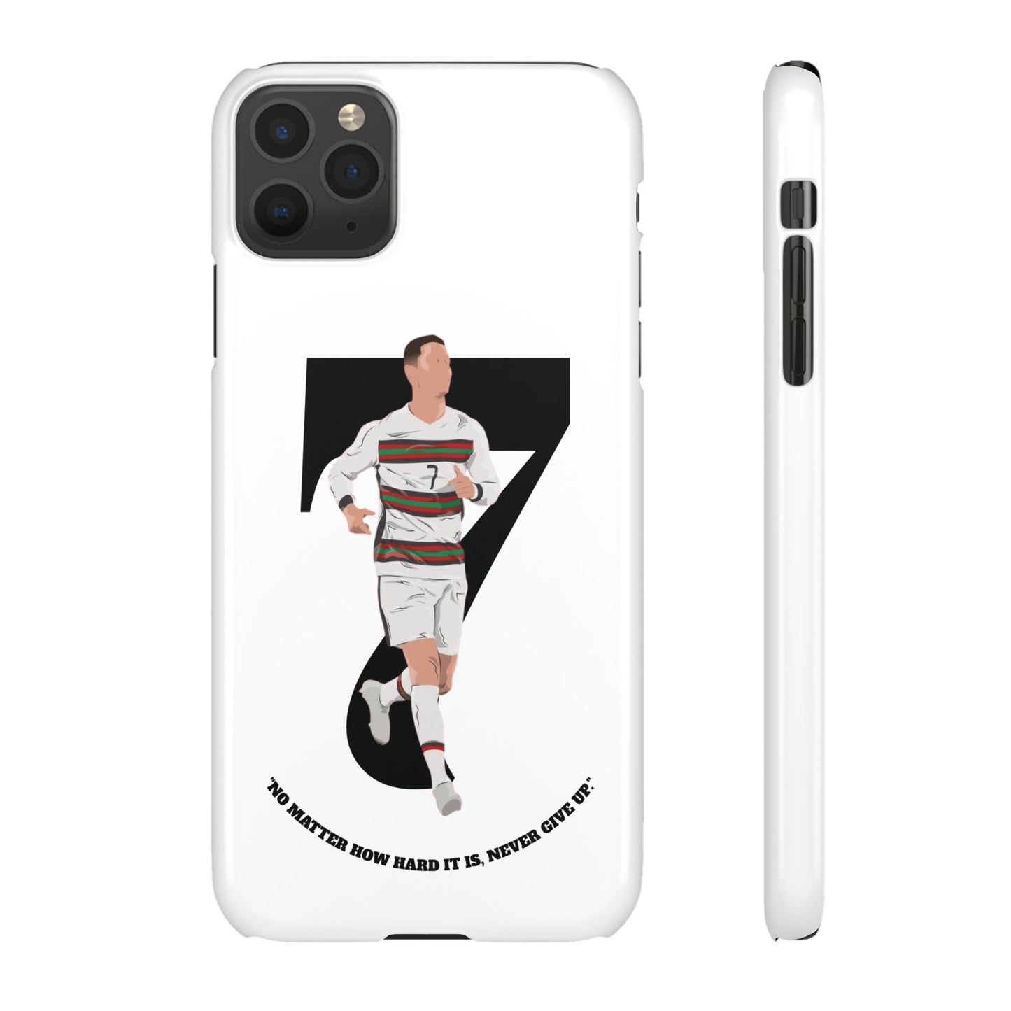 Cristiano Ronaldo White Phone Case