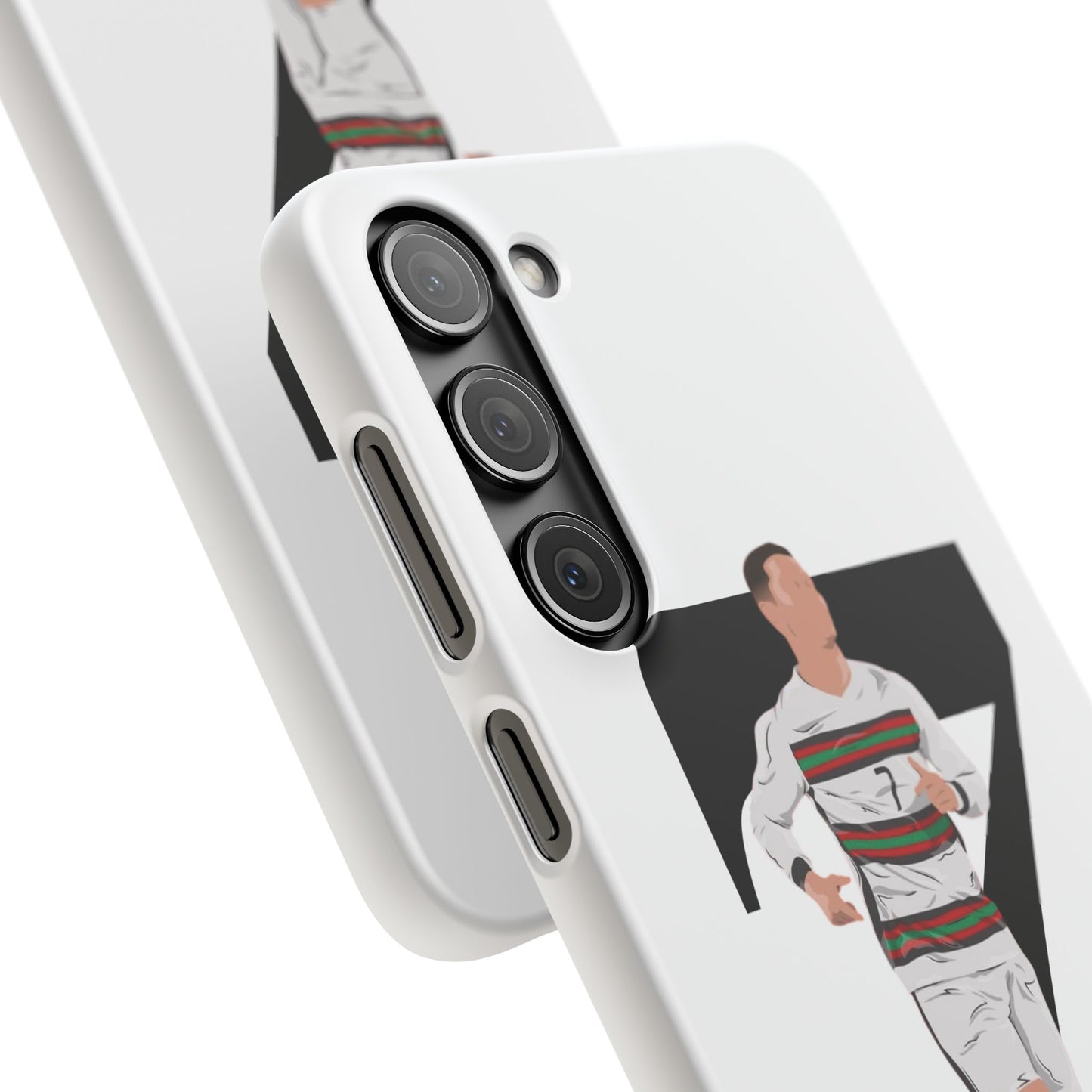 Cristiano Ronaldo White Phone Case