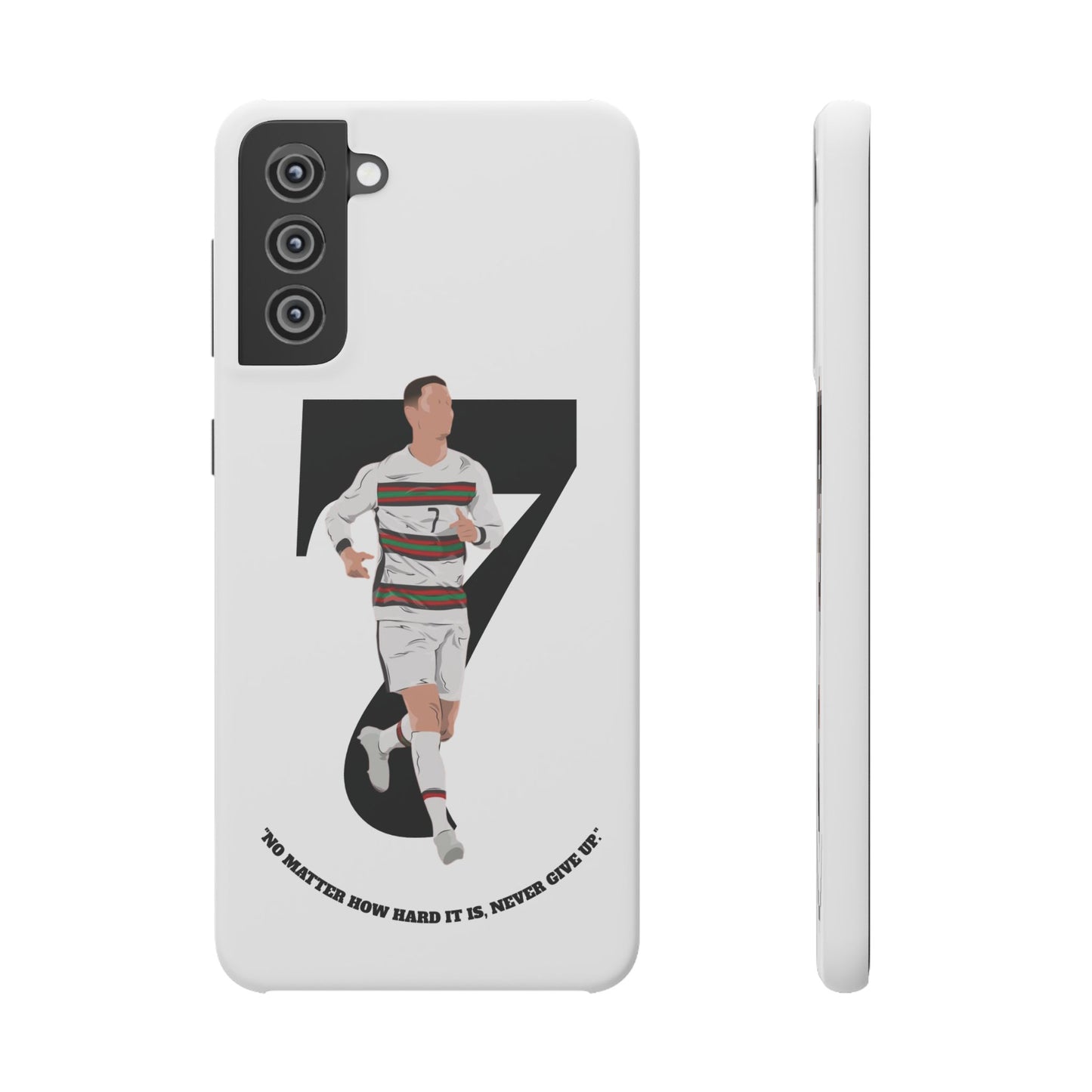 Cristiano Ronaldo White Phone Case